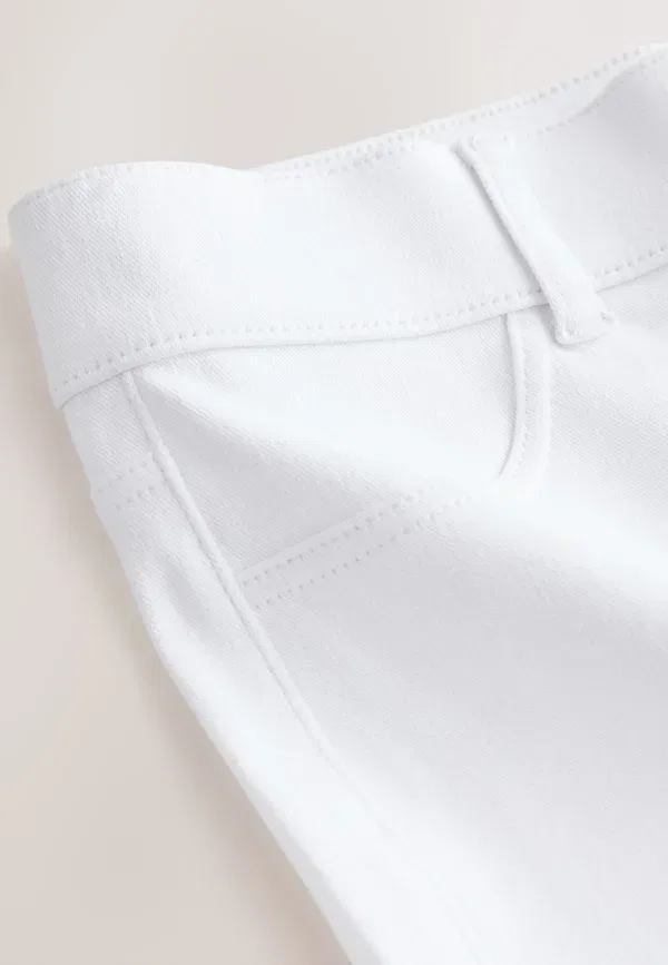 Джинсы клеш 2 шт, Next, blue white gingham, сине-белая клетка — фото 4