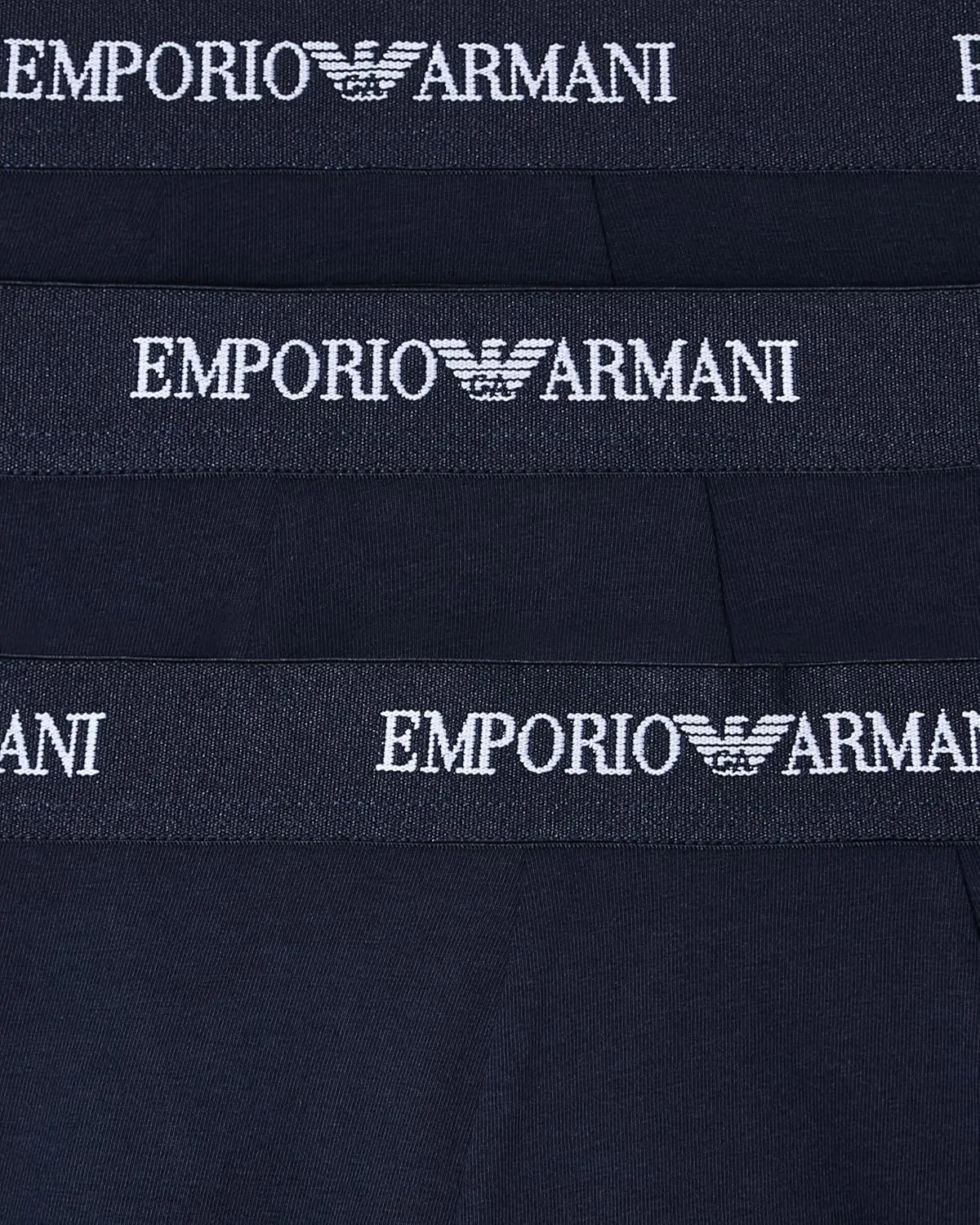 Боксеры хлопковые Emporio Armani, Armani Blue — фото 2