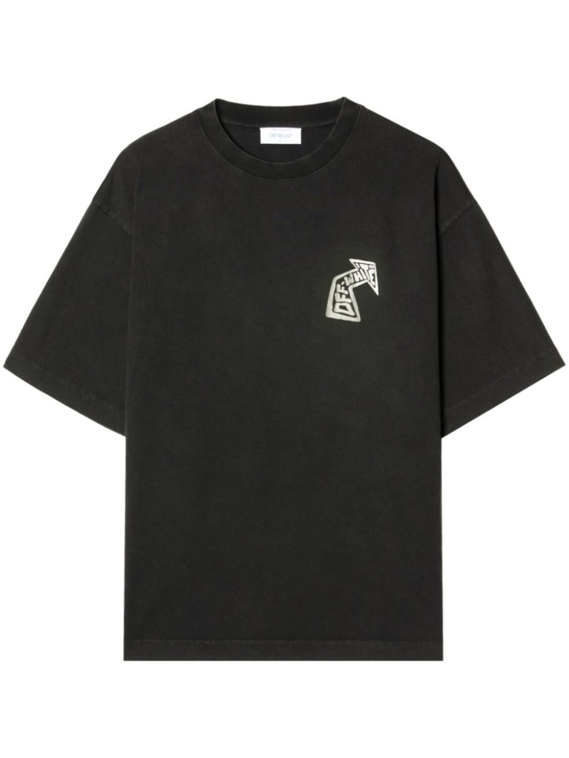 

Футболка с принтом Arrows Off-White, черный