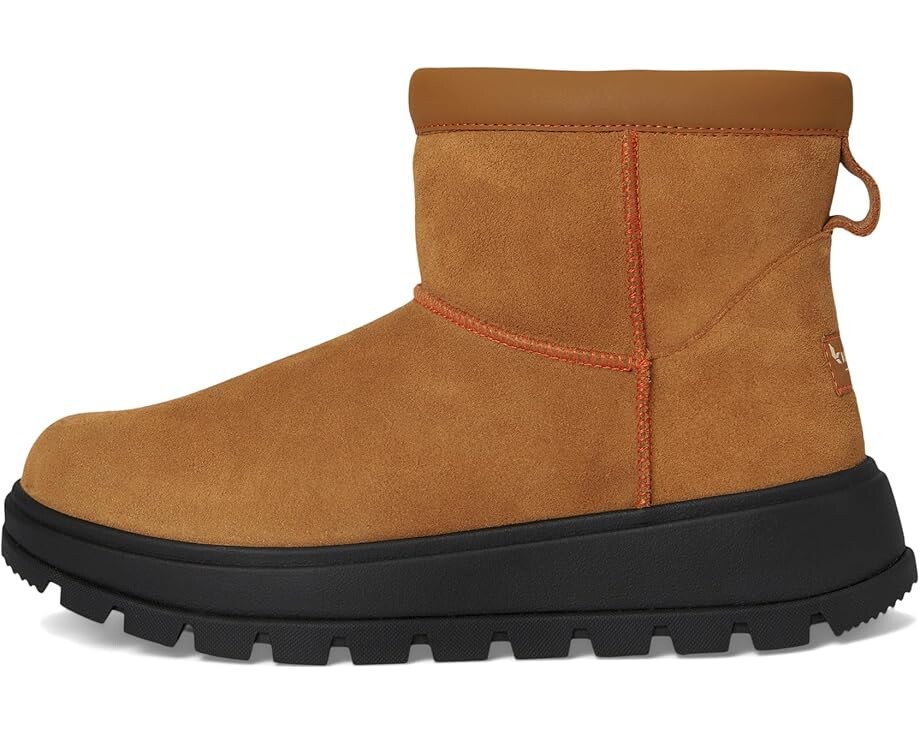 Ботинки женские UGG Koolaburra Koola зимние на плоской подошве, коричневый — фото 4