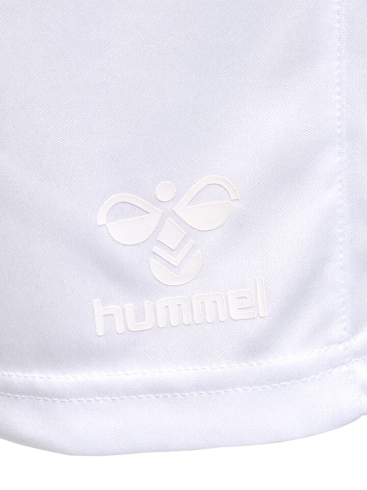 Спортивные штаны Hummel Verstellbare Taille Shorts Hmlcore Multisport Kinder, цвет WHITE/WHITE — фото 3