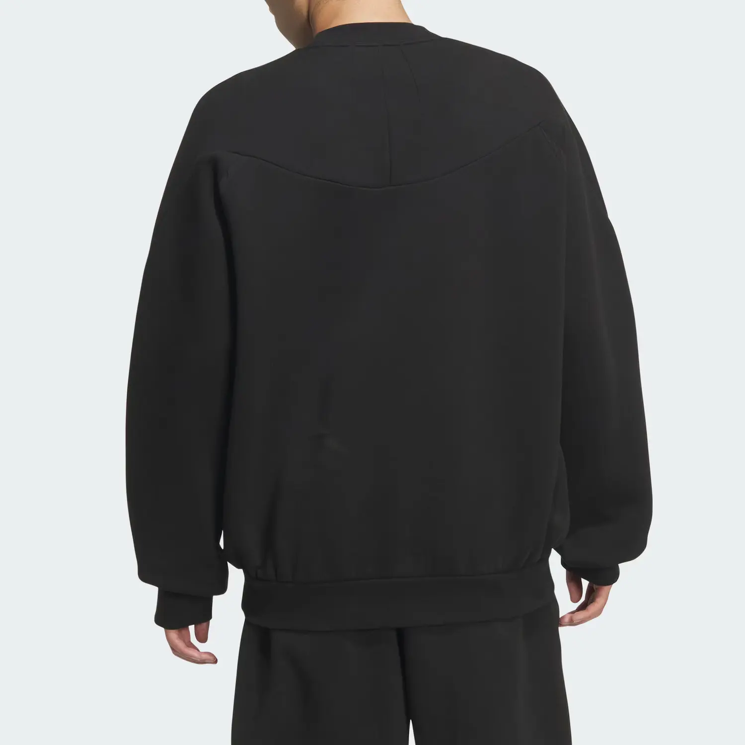 Свитшот FOS FUTURE STYLE SWEAT CREW мужская Adidas, черный — фото 3