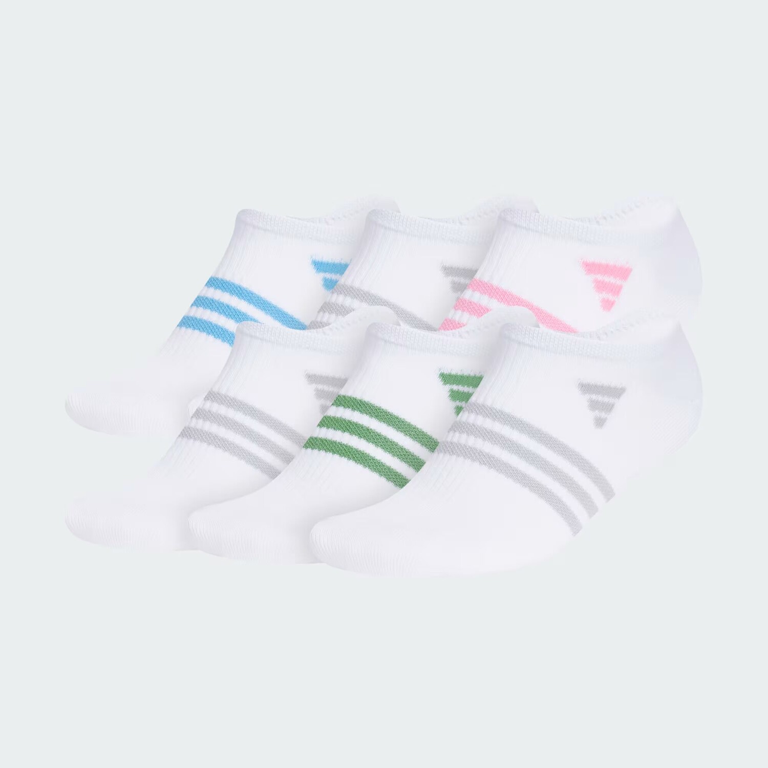 

Комплект из 6 носков-непоказов Superlite 3.0 Adidas, цвет White/Blue Burst/Clear Onix