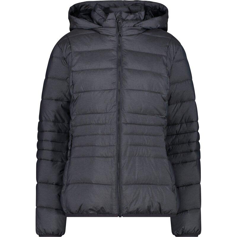 

Куртка женская с капюшоном и кнопками Cmp, цвет graffite mel.