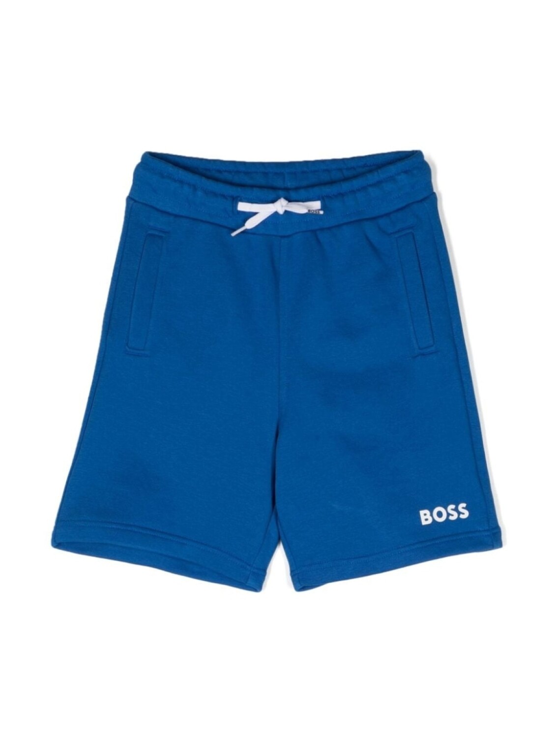 

BOSS Kidswear спортивные шорты с логотипом, синий