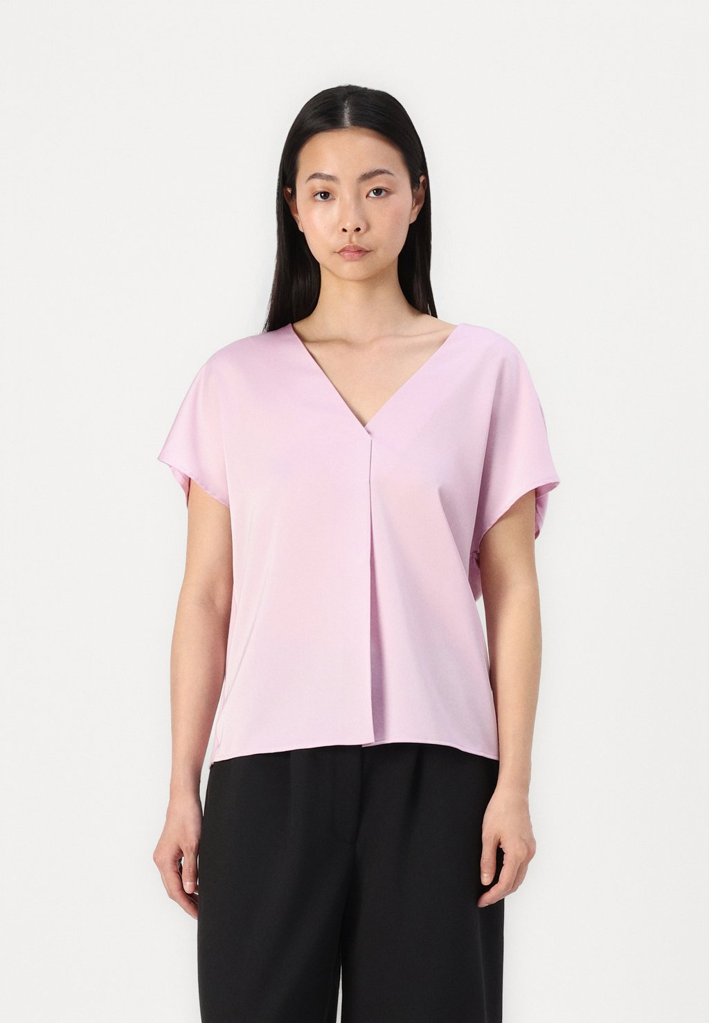 

Блуза VIELLETTE V NECK VILA, фиолетовый