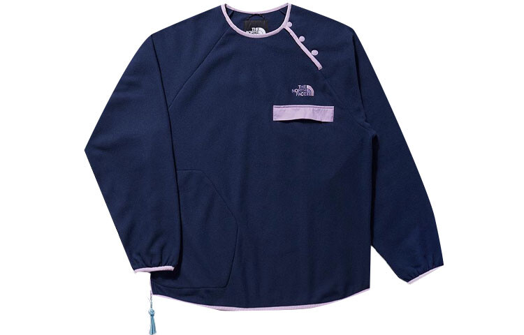 

Мужская толстовка Clot X North X CLOT Co-brand, цвет темно-синий The North Face, темно-синий