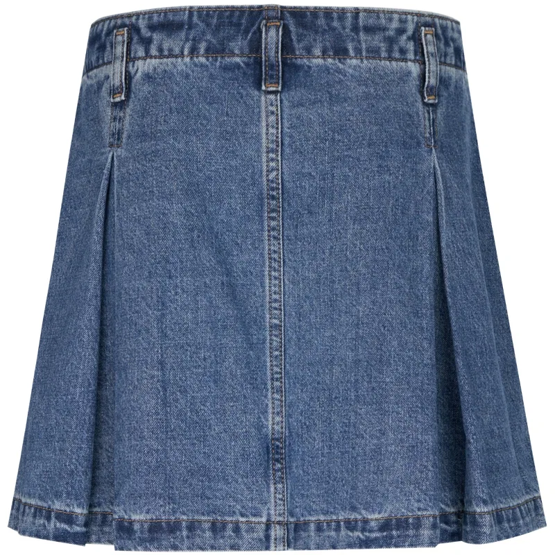 Джинсовая мини-юбка Women's Calvin Klein, YRE-Denim Blue — фото 3