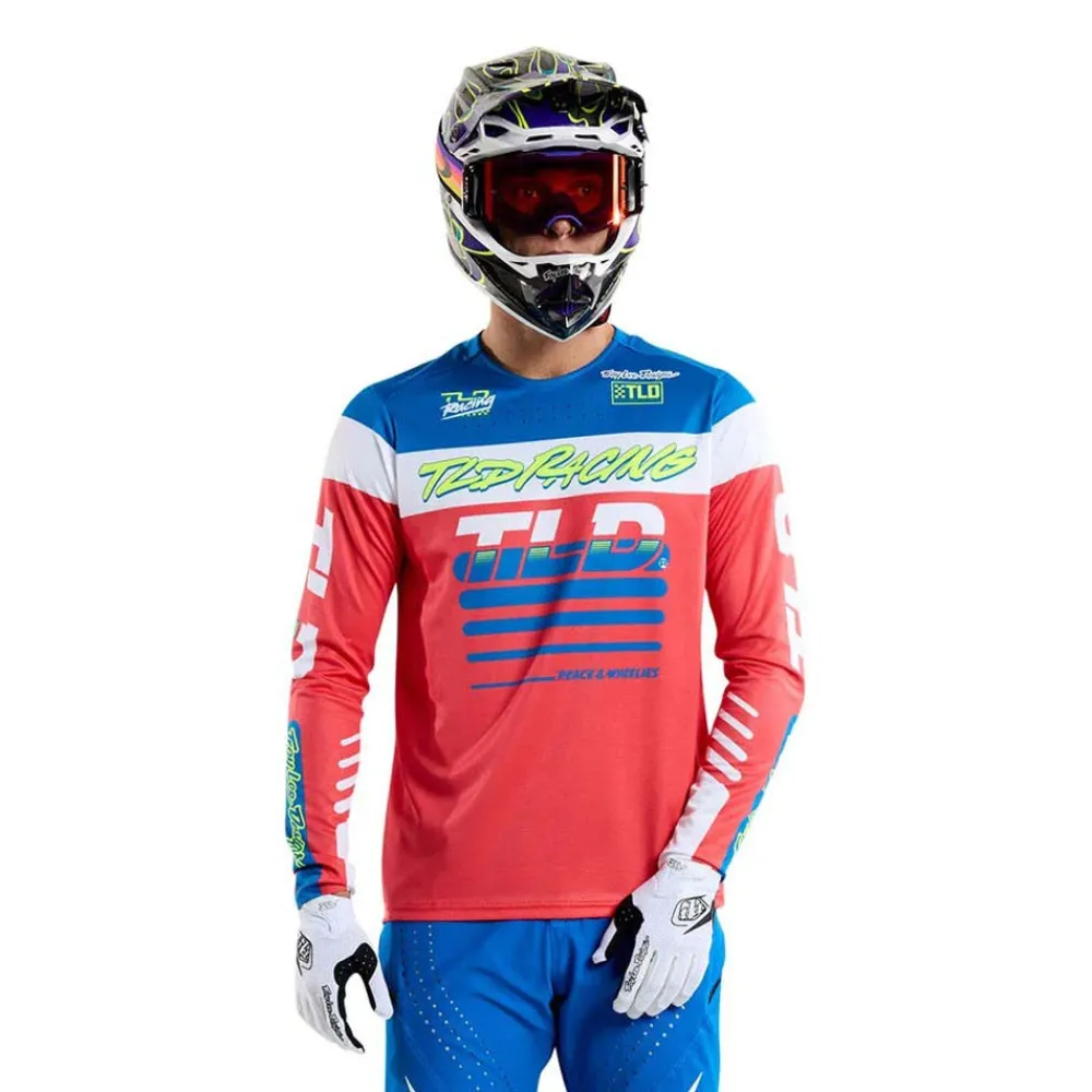 

Джерси эндуро с длинным рукавом Troy Lee Designs Sprint Fifty-50, красный