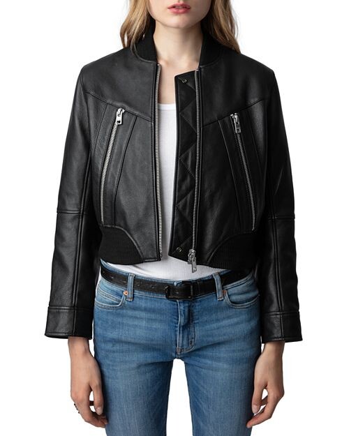 

Двусторонняя куртка Bunta Cuir Zadig & Voltaire, цвет Black