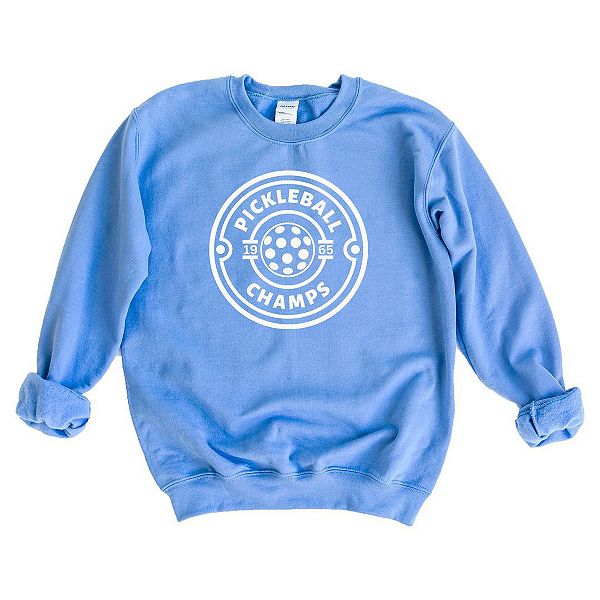 

Свитшот Pickleball champs Simply Sage Market, Carolina Blue