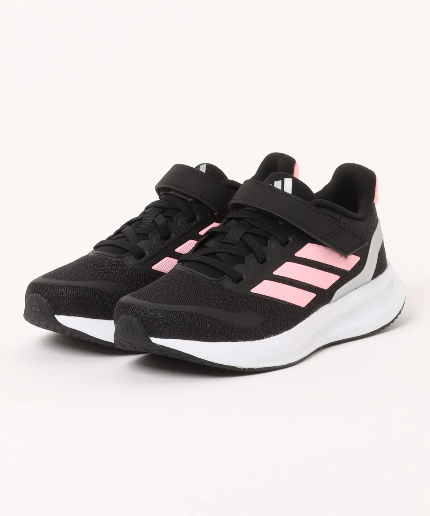 Детские кроссовки adidas CORE FAITO 5.0 EL C для бега чёрные