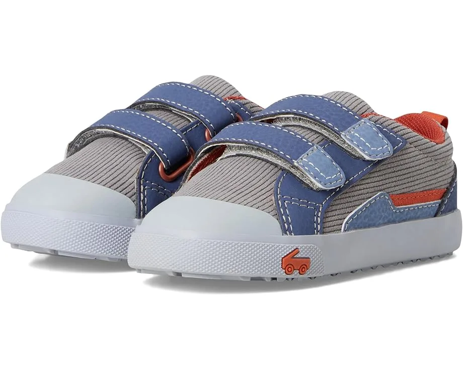 Кроссовки See Kai Run Riley, Gray Corduroy