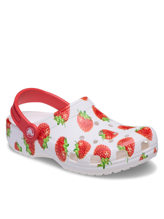 Шлепанцы Kids’ Classic Fresh Fruits Clog 211020 Crocs, белый — фото 2