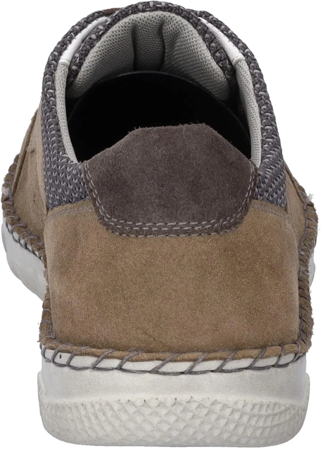 Удобные мужские туфли Josef Seibel Wilson 10, ширина H (широкая), сменная стелька, Beige Taupe Combi — фото 3