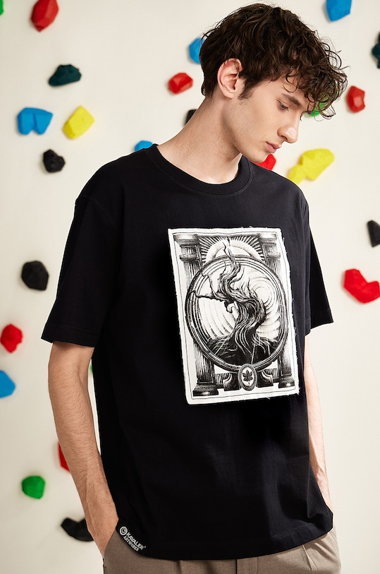 

Хлопковая футболка Medicine, черный