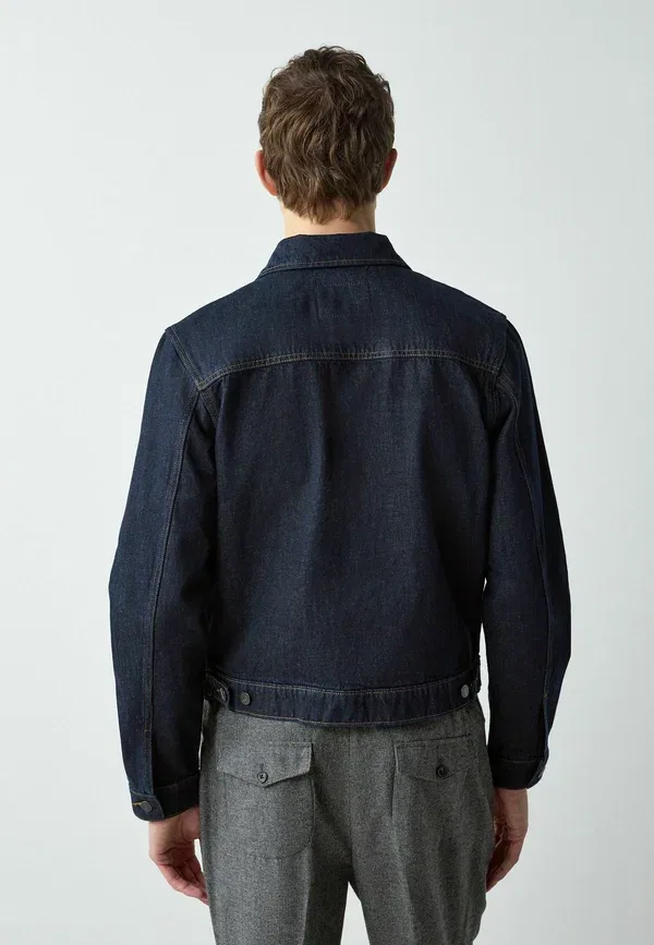 Джинсовая куртка Regular fit Next, цвет индиго — фото 3