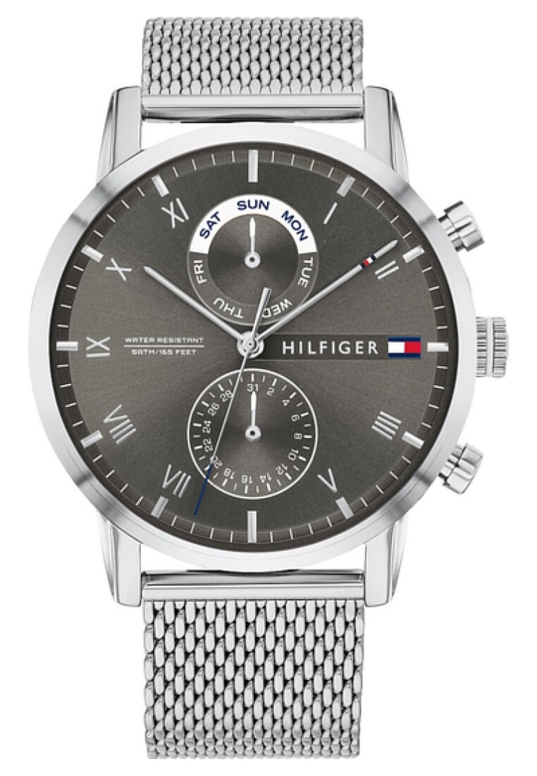 

Хронограф Tommy Hilfiger, серебристого цвета
