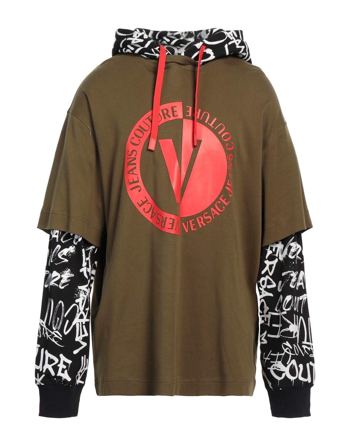 

Толстовка Versace Jeans Couture, зеленый