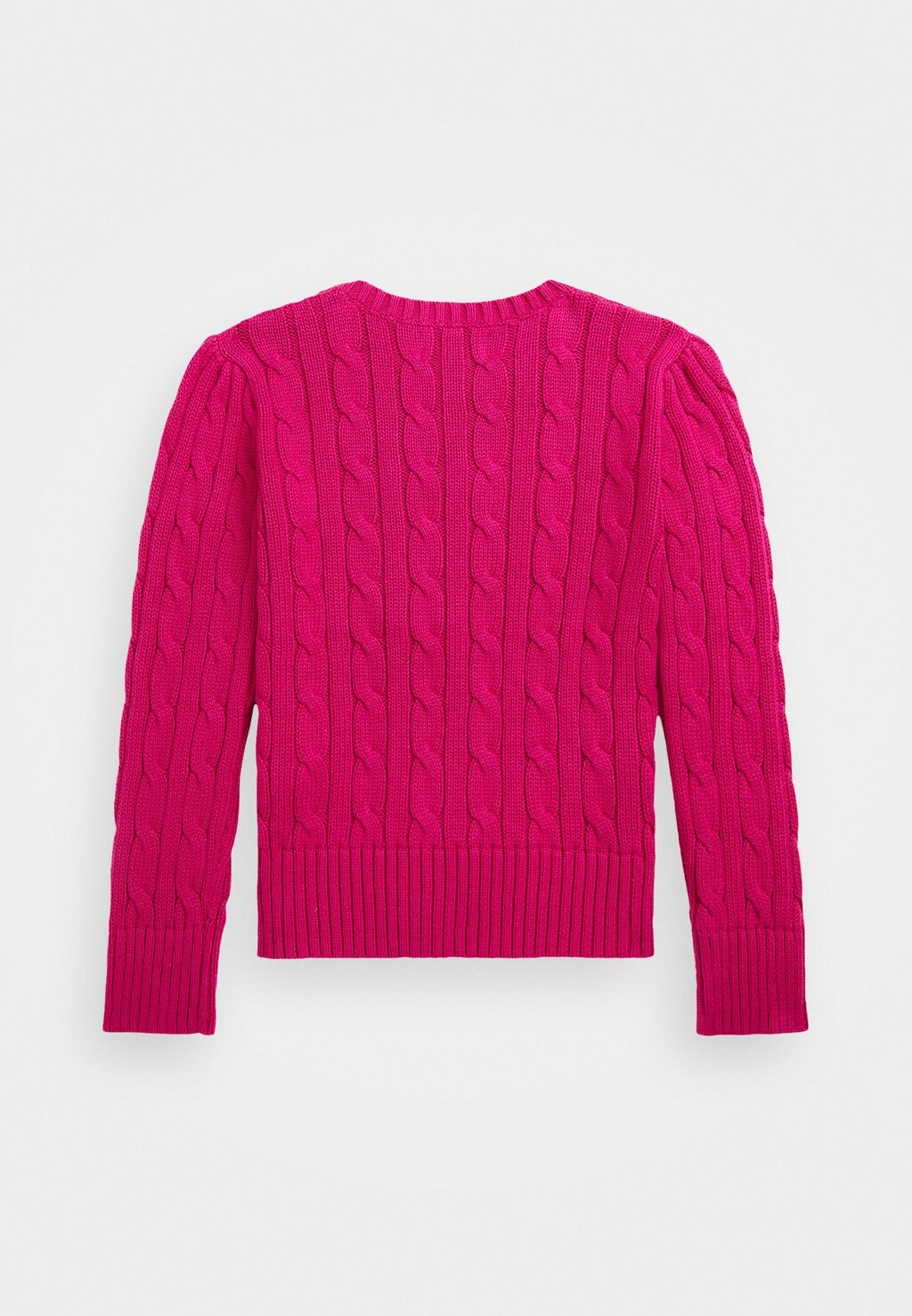 

Вязаный свитер CABLE-KNIT COTTON JUMPER Ralph Lauren, розовый