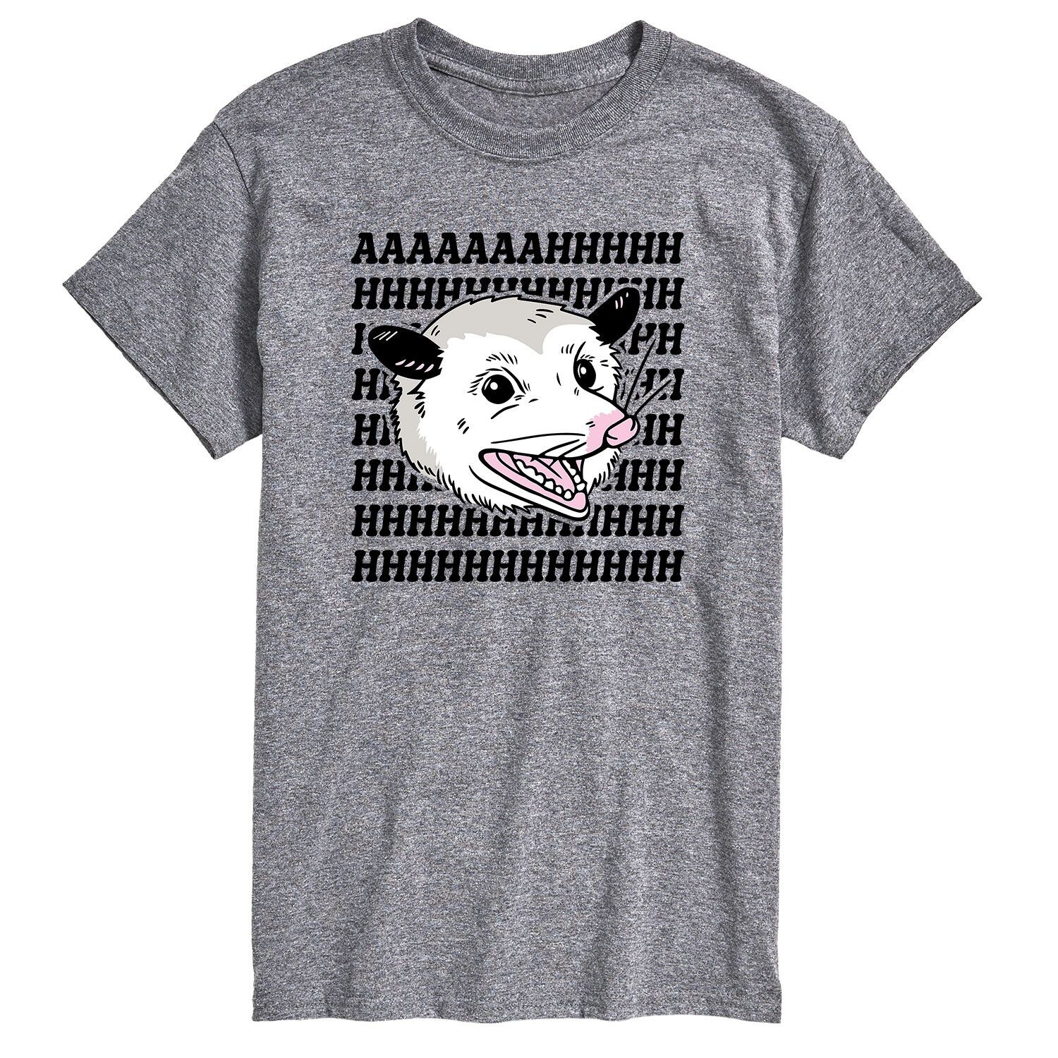 

Мужская футболка с рисунком Screaming Possum Licensed Character