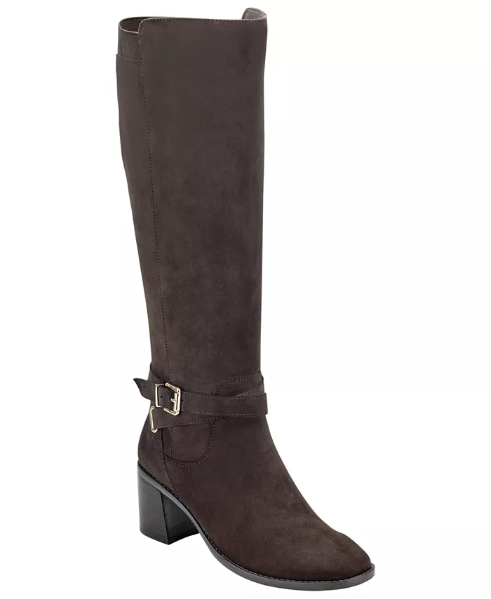 Женские ботинки Noma eFlex Tall с пряжкой Easy Spirit, коричневый