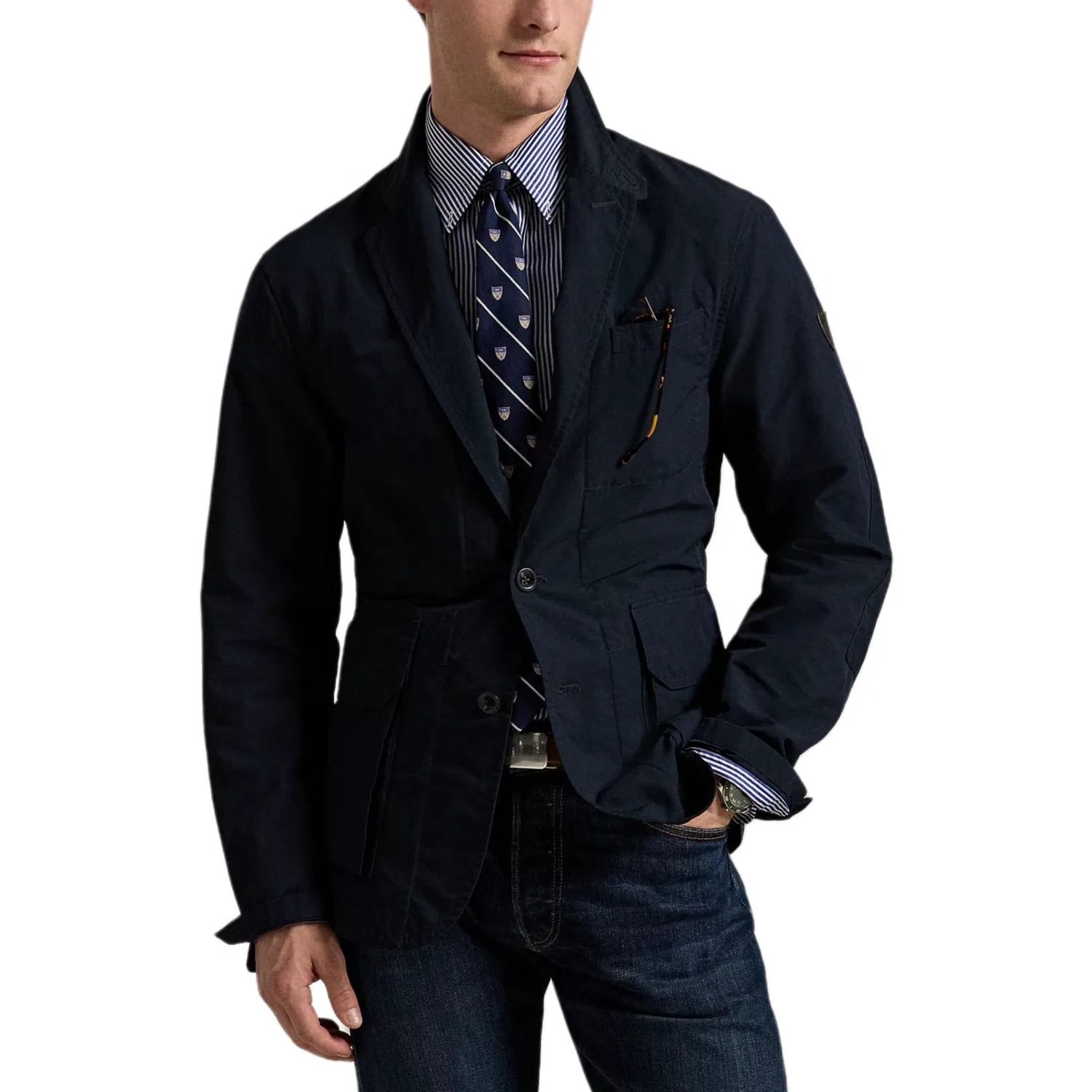 Куртка мужская FW25 Jackets & Coats Polo Ralph Lauren, Marine Blue — фото 3