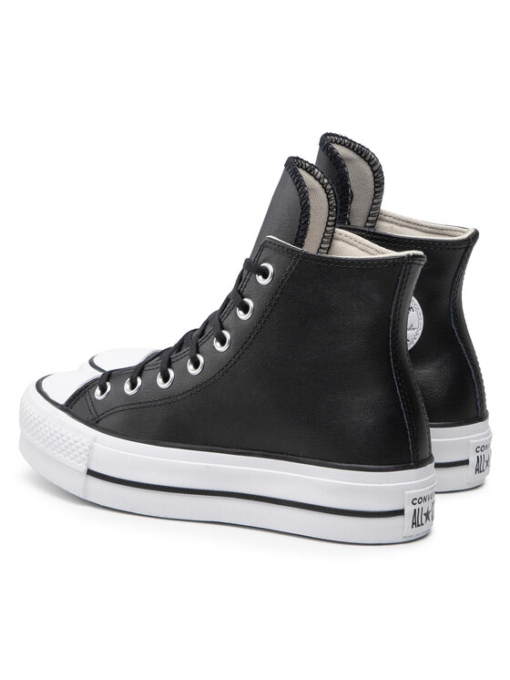 Тканевые кроссовки Chuck Taylor All Star Lift Clean Hi 561675C Converse, черный — фото 4