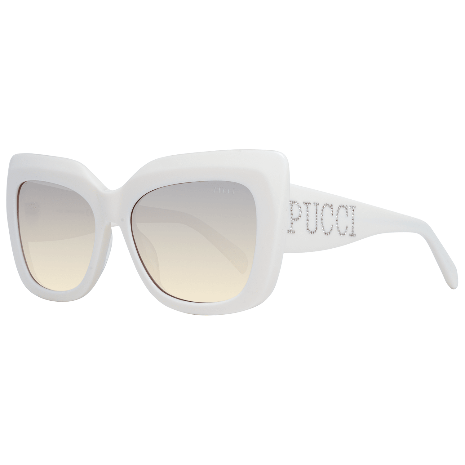 

Белые женские солнцезащитные очки Emilio Pucci