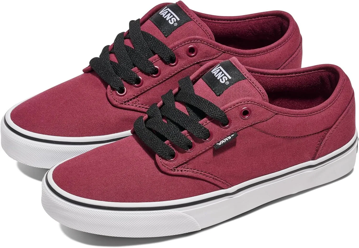 Кроссовки Vans Herren Vn000tuy8j31, Canvas Oxblood White — фото 2