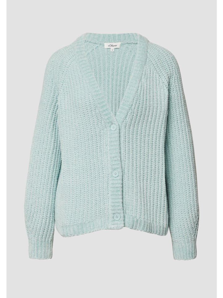 

s.Oliver Кардиган цвета 6439_лазурный