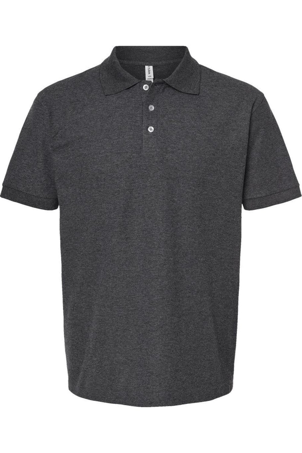 

Спортивное поло Tultex Unisex 50/50, цвет heather charcoal