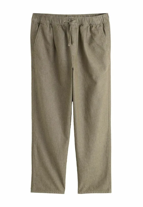 Брюки свободного кроя Next, Khaki Green — фото 3