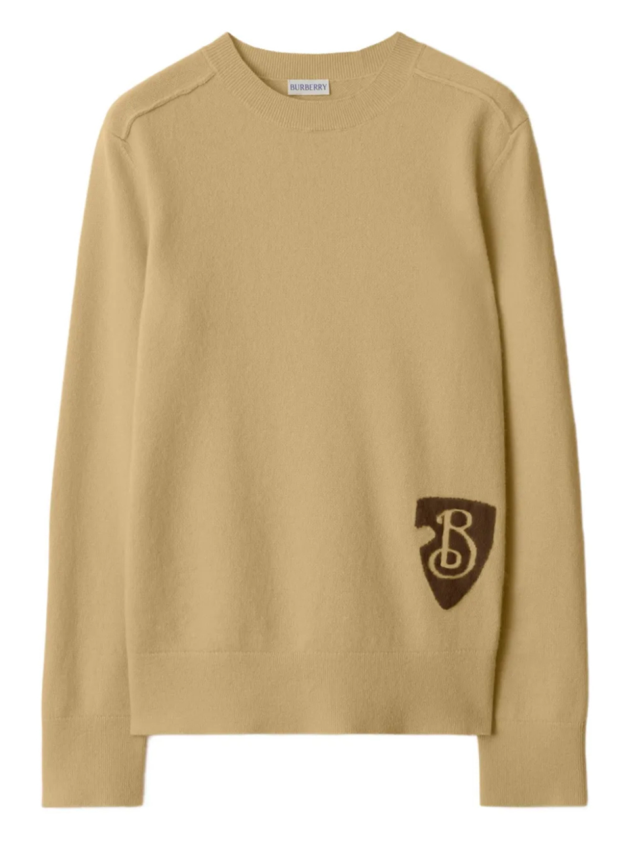 

Джемпер Burberry B Shield, нейтральный