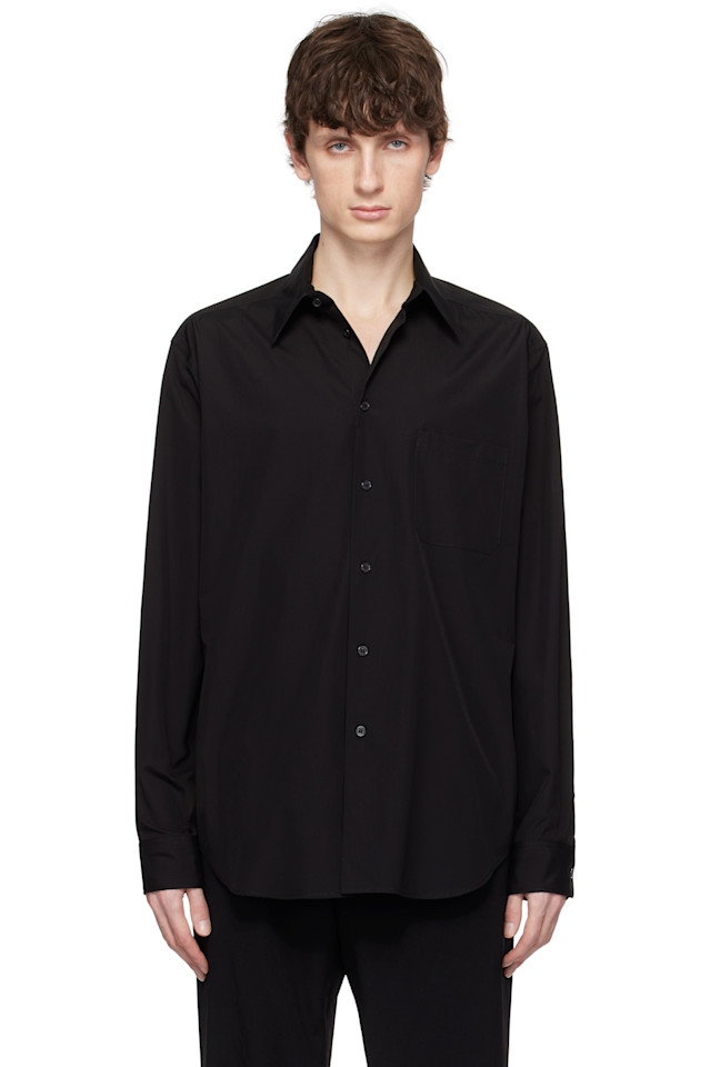 

Костюм широкий CDH Basic рубашка Yohji Yamamoto, черный