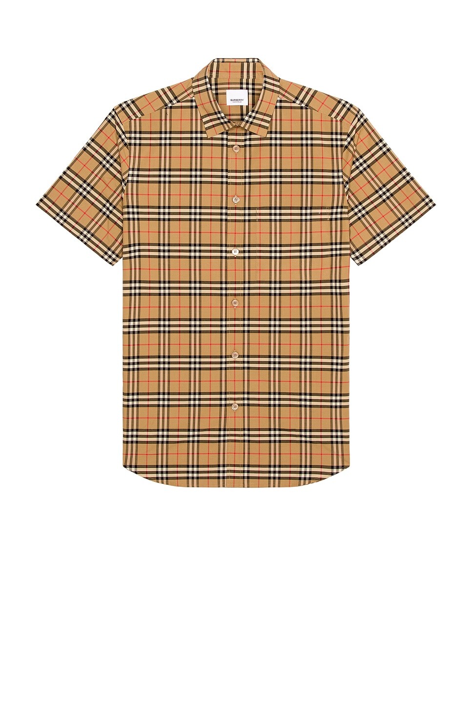 

Повседневная рубашка Симпсона Burberry, цвет Archive Beige