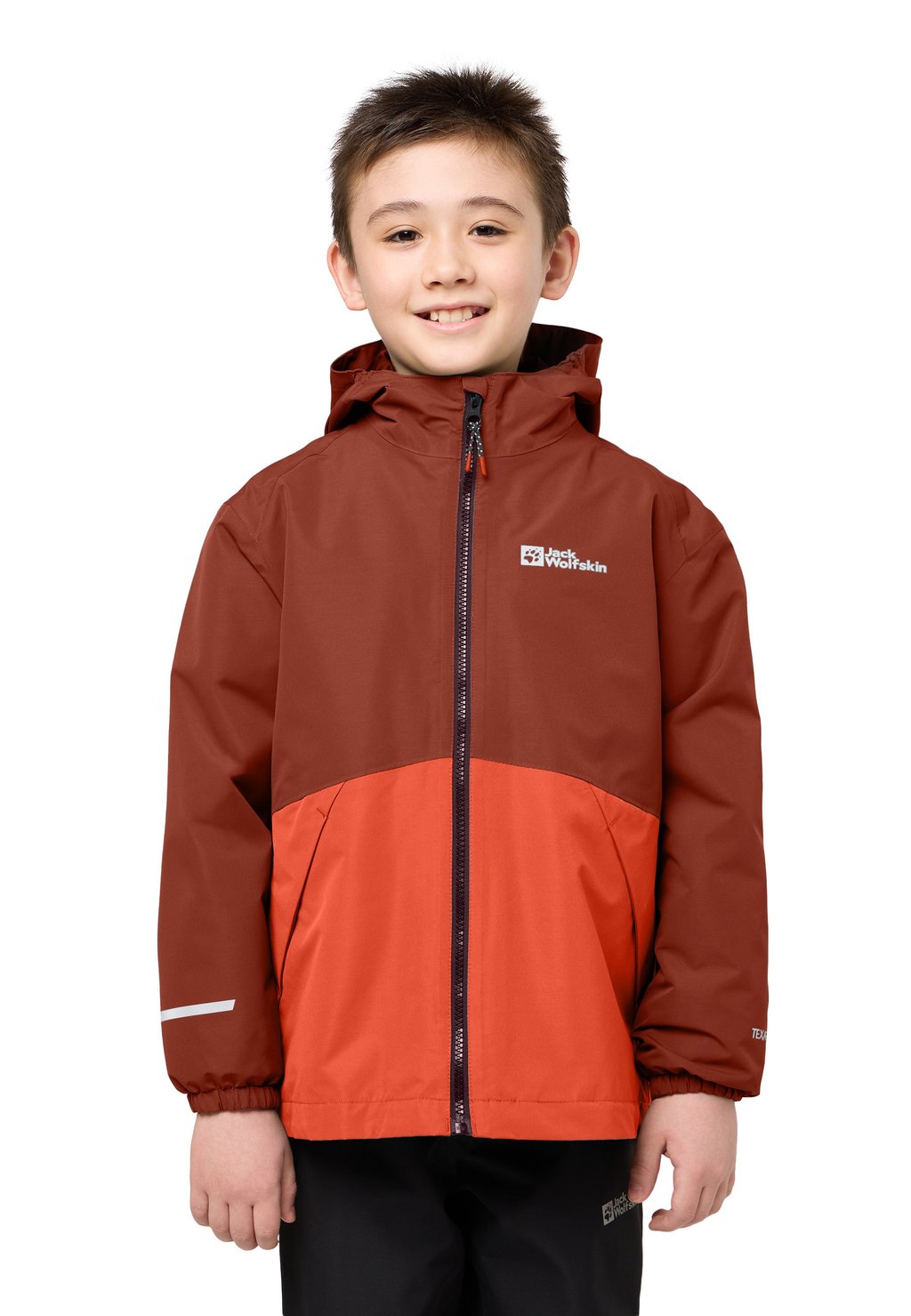 

Куртка для активного отдыха ICELAND 3IN1 Jack Wolfskin, красный