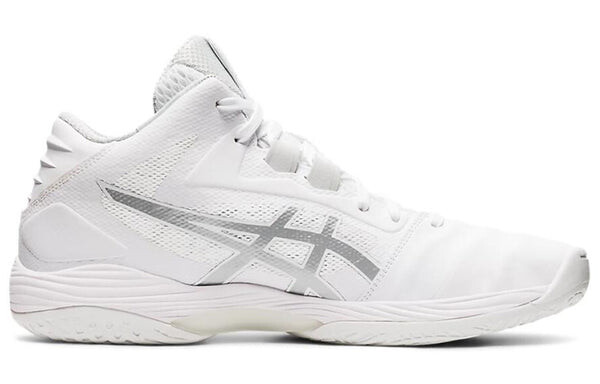 Кроссовки гель обруч v13 серебристый Asics, белый — фото 2