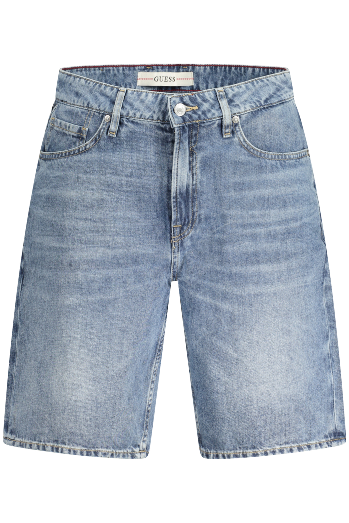 

Шорты-бермуды джинсовые Guess Jeans, синий
