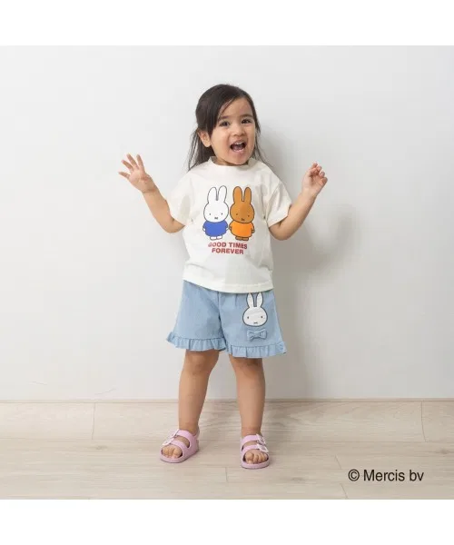 Детская футболка Miffy с принтом Миффи и Мелани — фото 2