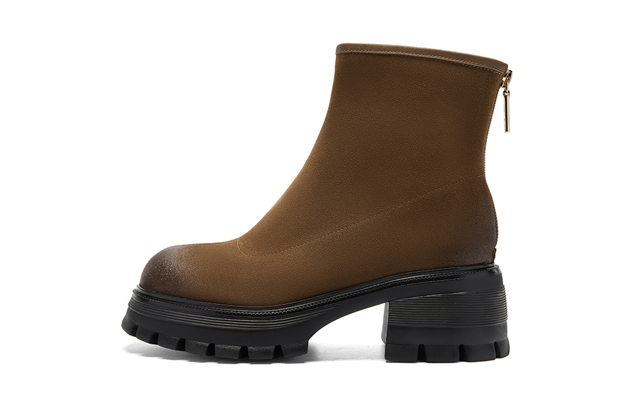 NINE WEST Коричневые женские ботильоны, цвет Brown