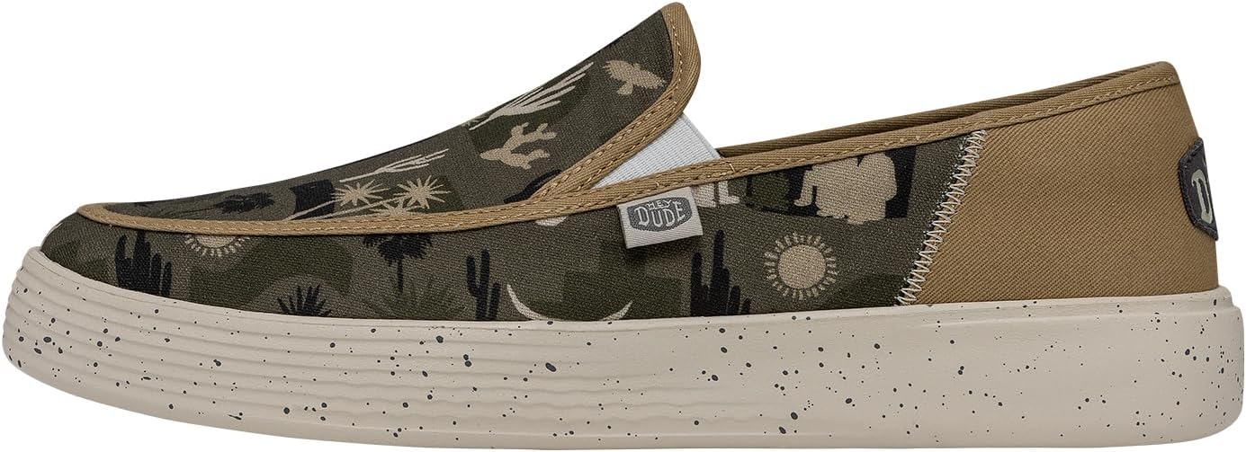 

Мужские лоферы HEYDUDE Sunapee, зеленый