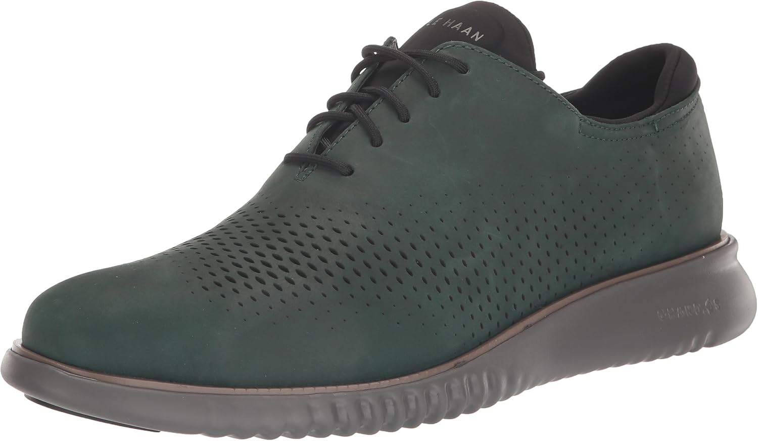 

Мужские оксфорды Cole Haan 2.Zerogrand с лазерной перфорацией, Scarab Nubuck/Aventurine
