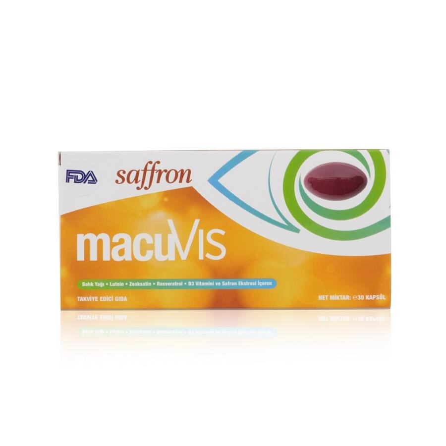 

MacuVis Шафран 30 капсул MEDİZANE