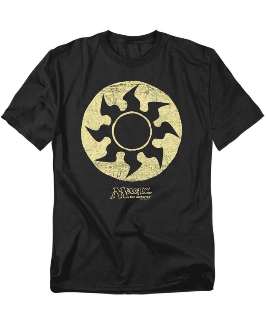 

Футболка Big & Tall The Gathering с белым символом Magic, Black, Черный, Футболка Big & Tall The Gathering с белым символом Magic, Black