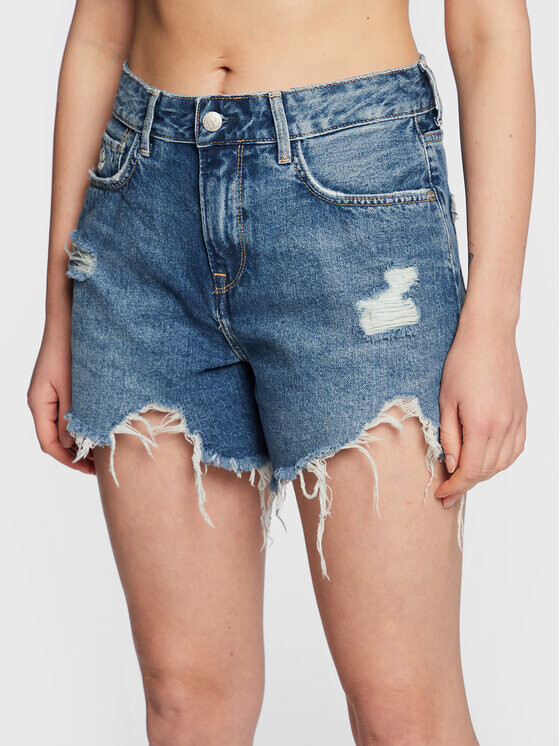 

Джинсовые шорты стандартного кроя Pepe Jeans, синий