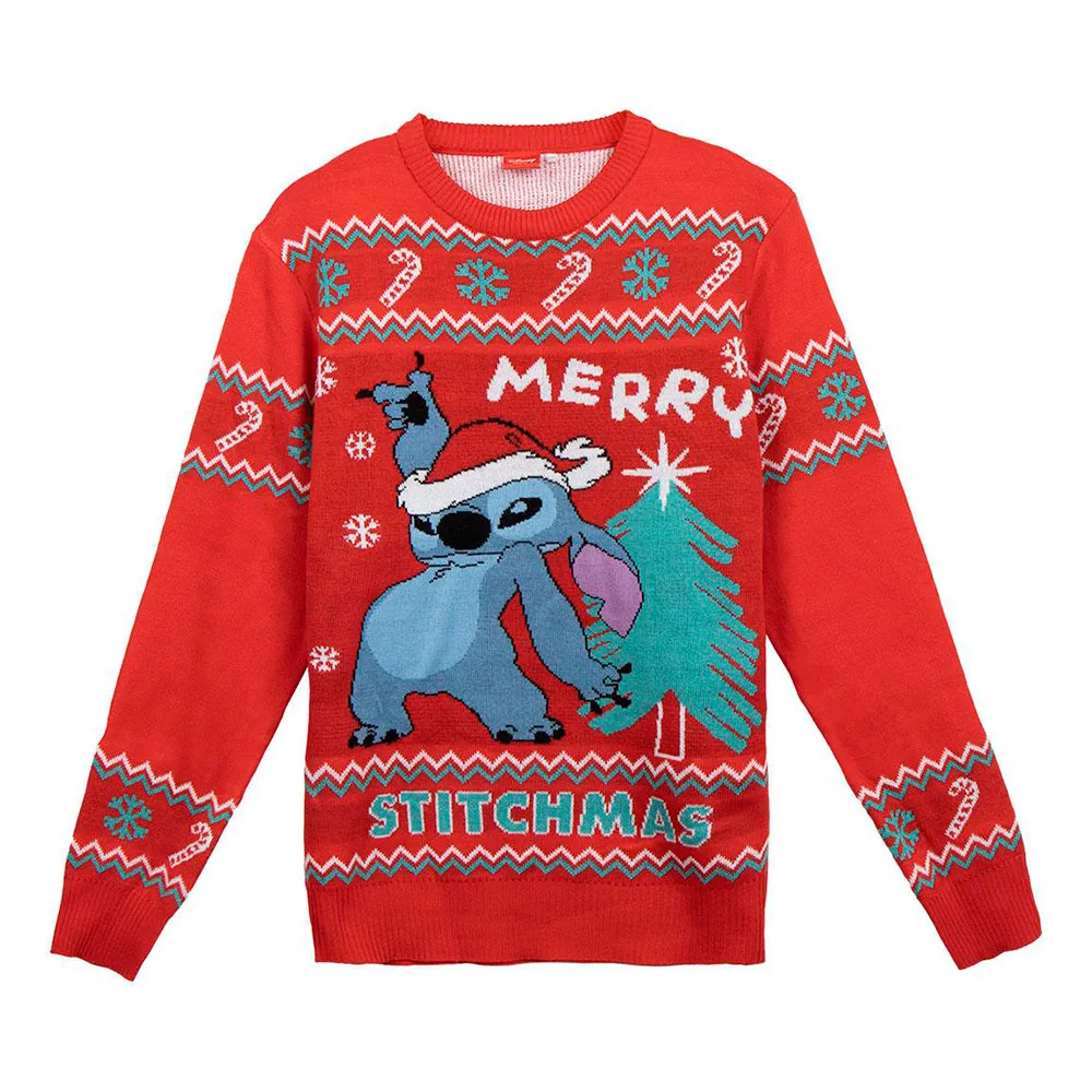 

Свитер Cerdá Christmas Stitch, красный