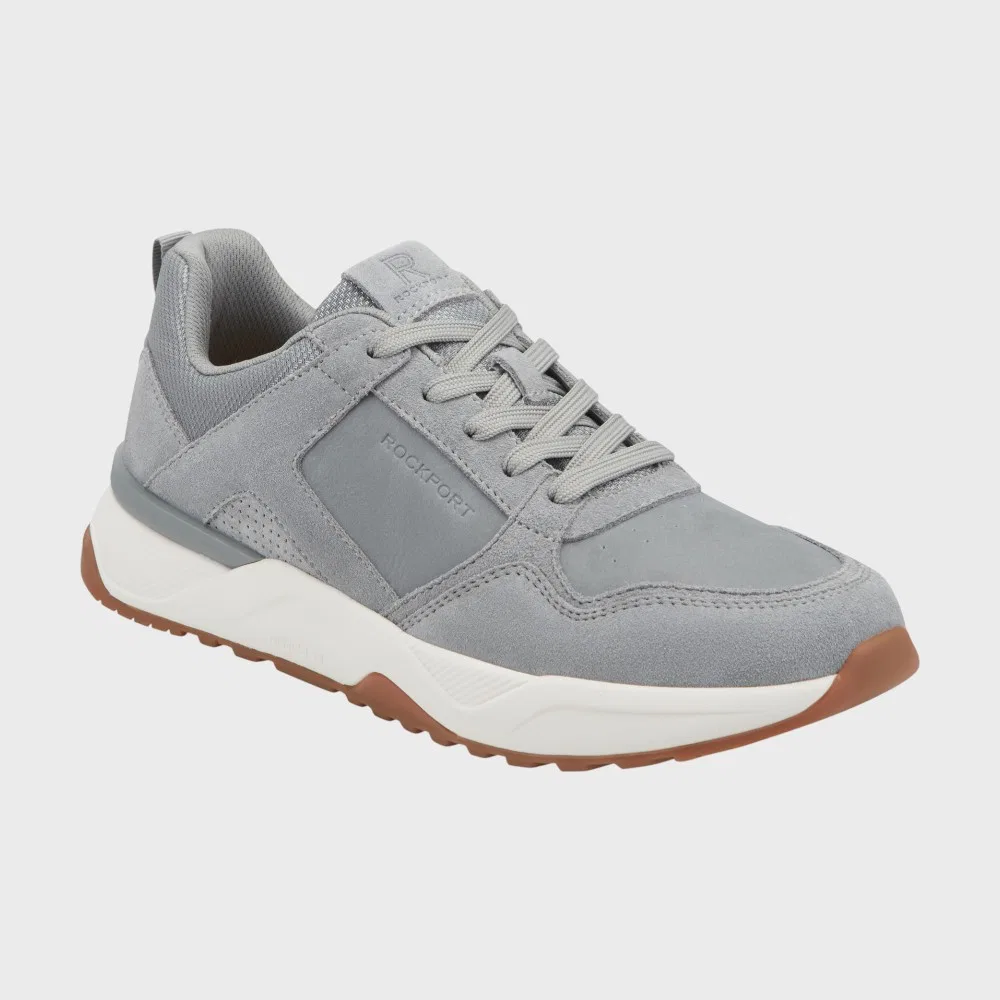 Мужские низкие кроссовки Rockport Pro Walker Norris, средне-серые