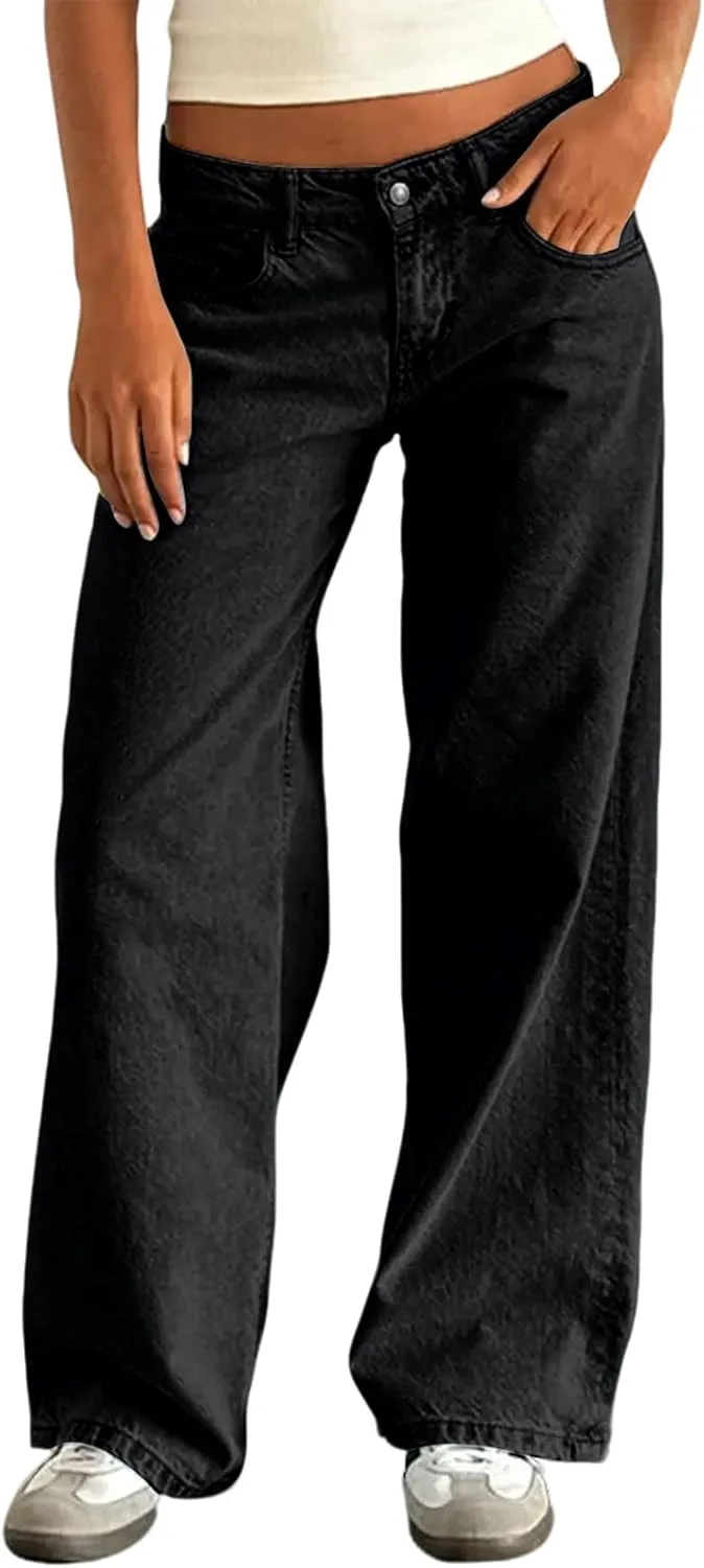 

Женские джинсы Casual Straight Leg ретро с высокой талией HYYGOCCTV