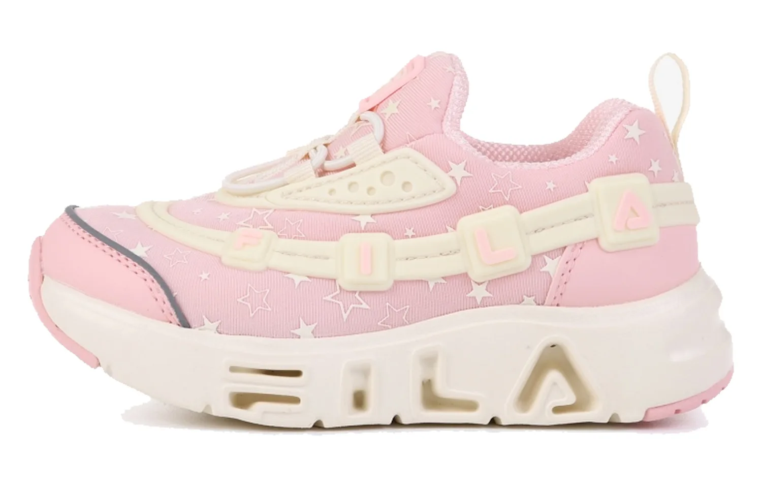 FILA KIDS Slip Resistant Anti Kick Cushioning низкие детские повседневные кроссовки Pink